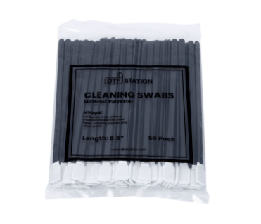 Clean stick 50 sztuk Black polyester